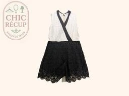 Combi-short Naf Naf - 38 - Noir/blanc – photo 5
